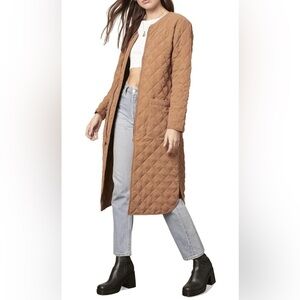 BB Dakota Quilted Jacket Camel
